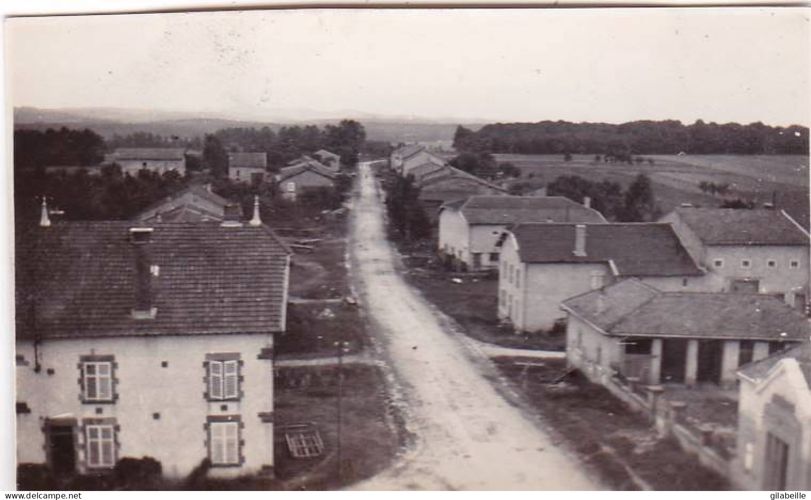 Petite Photo - 1937 - Vue De NONHIGNY ( Meurthe Et Moselle  ) Prise Du Clocher De L'église - Lieux