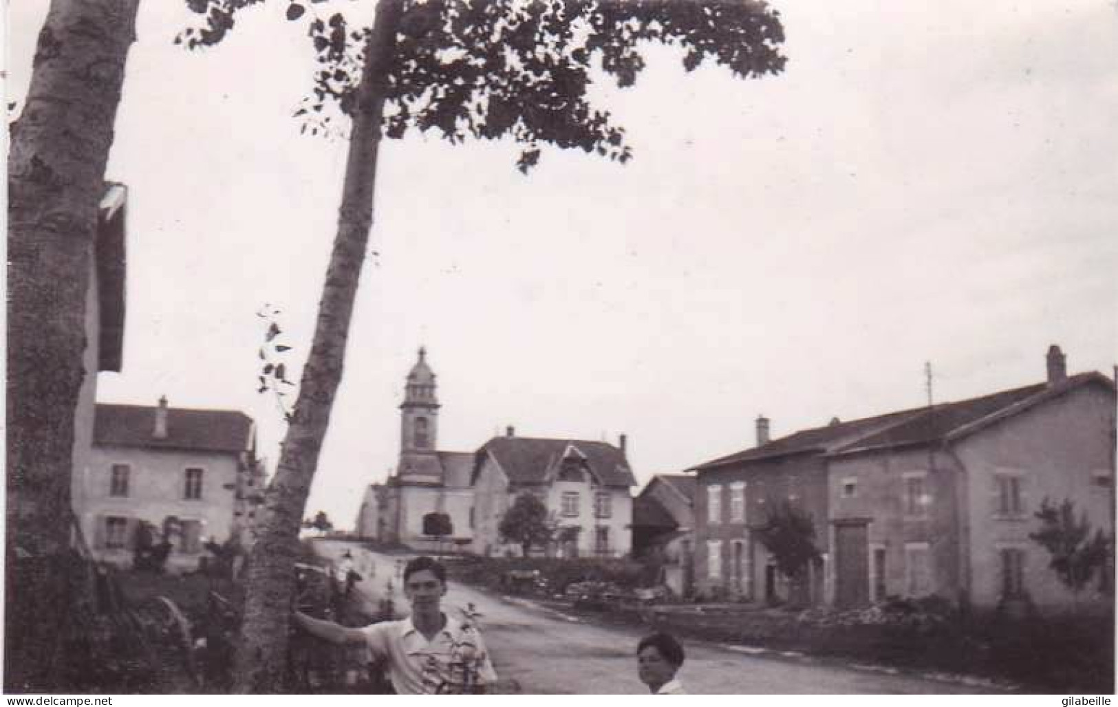 Petite Photo - 1937 - Vue De NONHIGNY  Par Blamont - Lugares