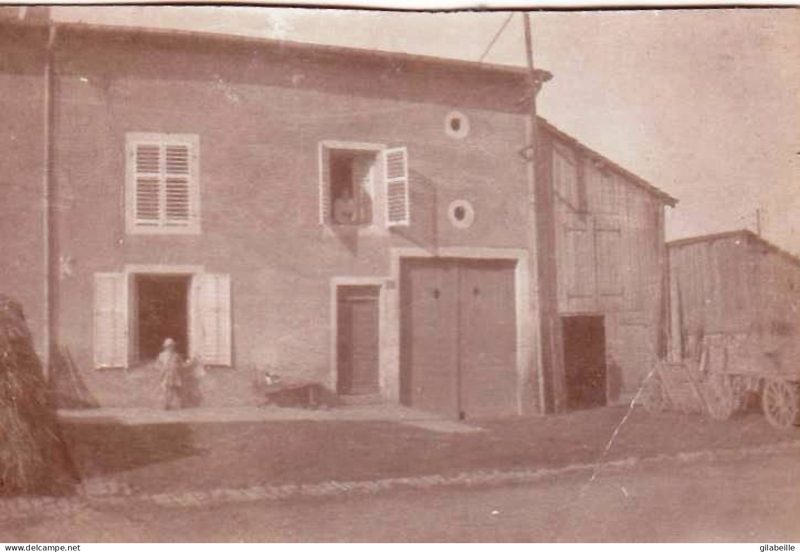 Petite Photo - 1932 - Une Maison A NONHIGNY ( Meurthe Et Moselle )  - Orte