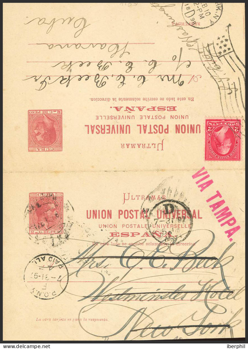 Cuba. Entero Postal - Sonstige & Ohne Zuordnung