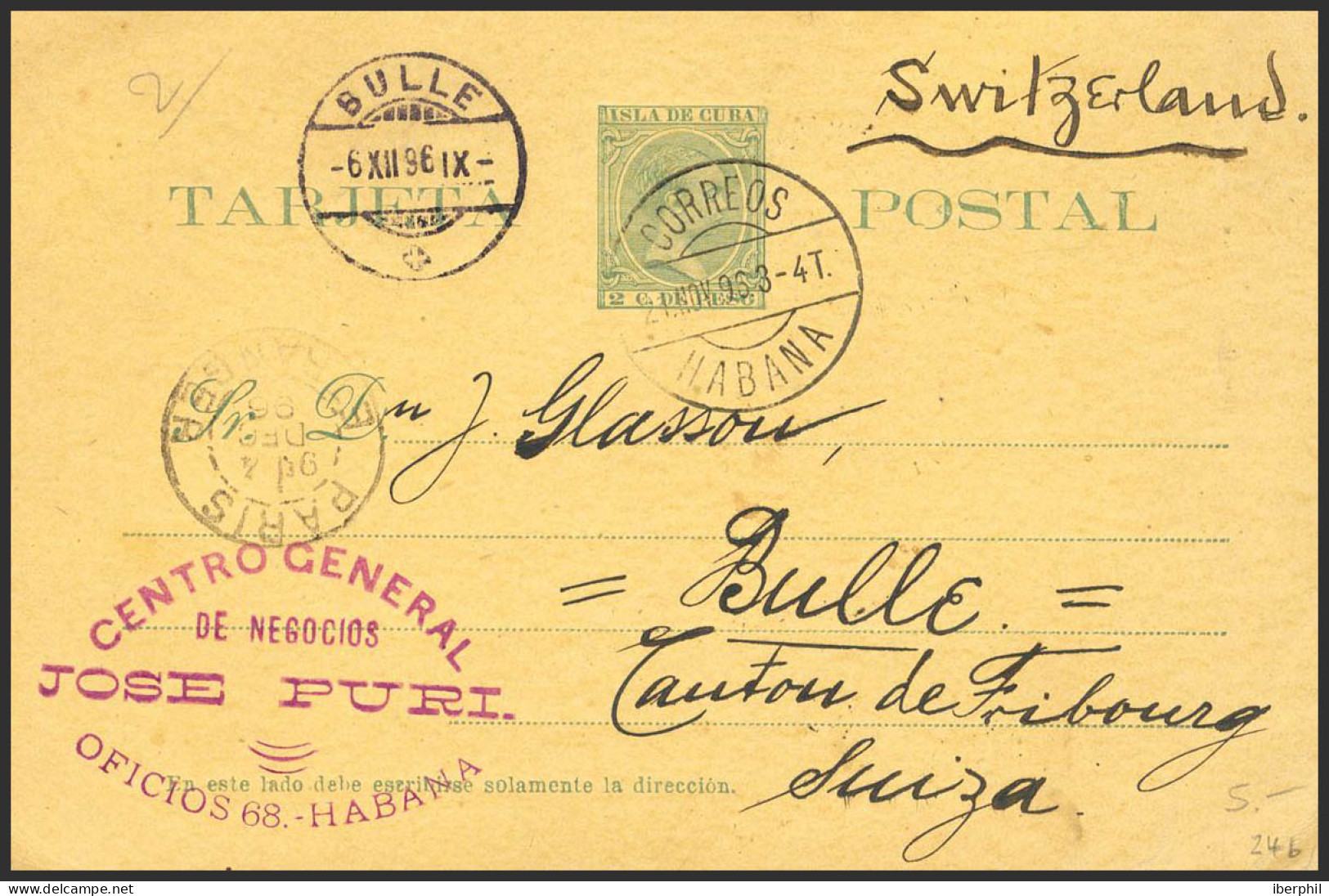 Cuba. Entero Postal - Other & Unclassified