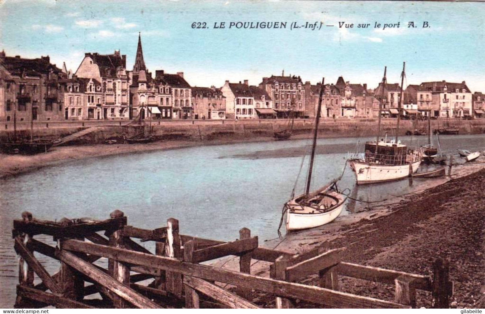 44 - Loire Atlantique -  LE POULIGUEN -   Vue Sur Le Port - Le Pouliguen