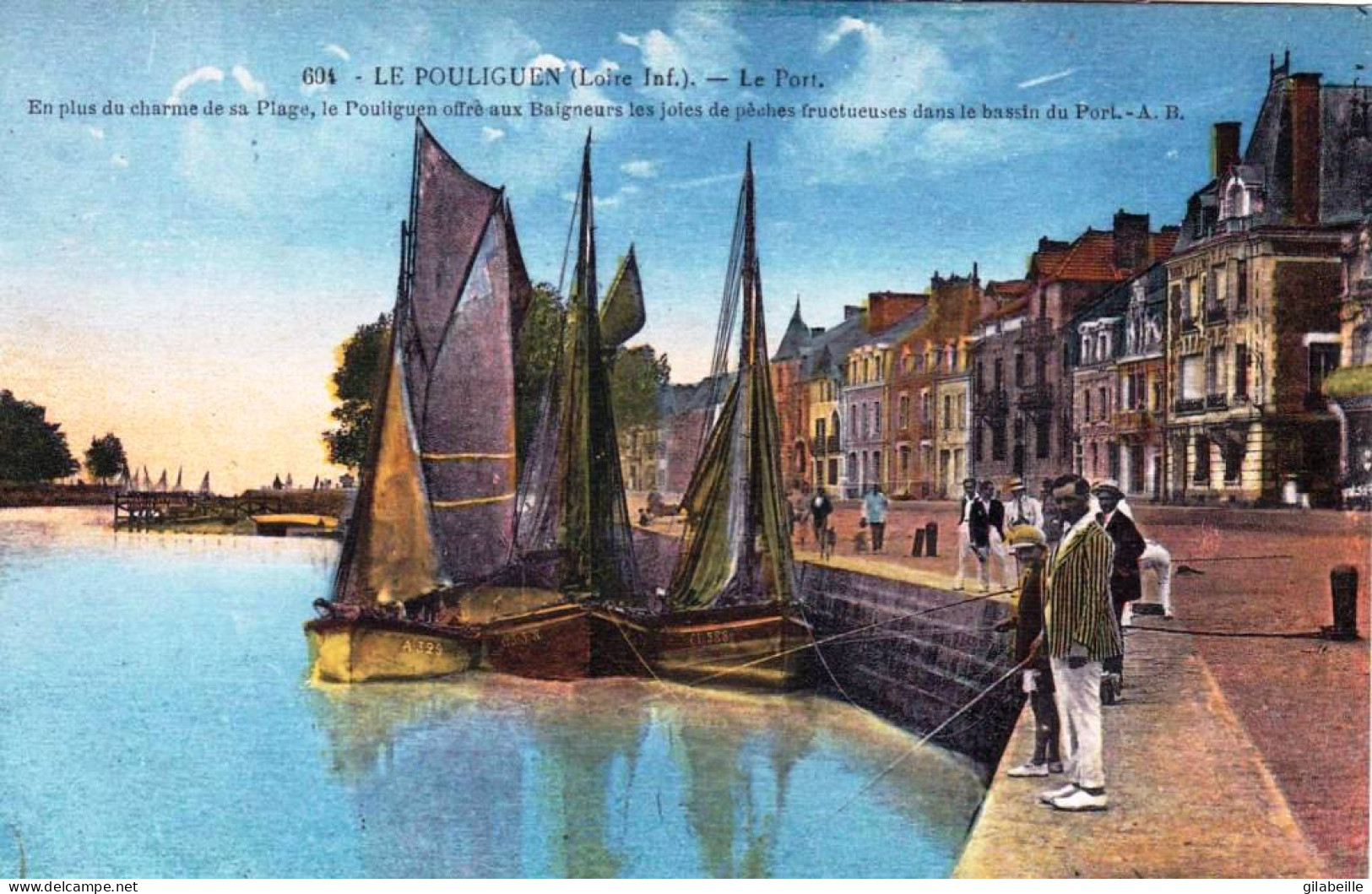 44 - Loire Atlantique -  LE POULIGUEN -  Le Port - Le Pouliguen