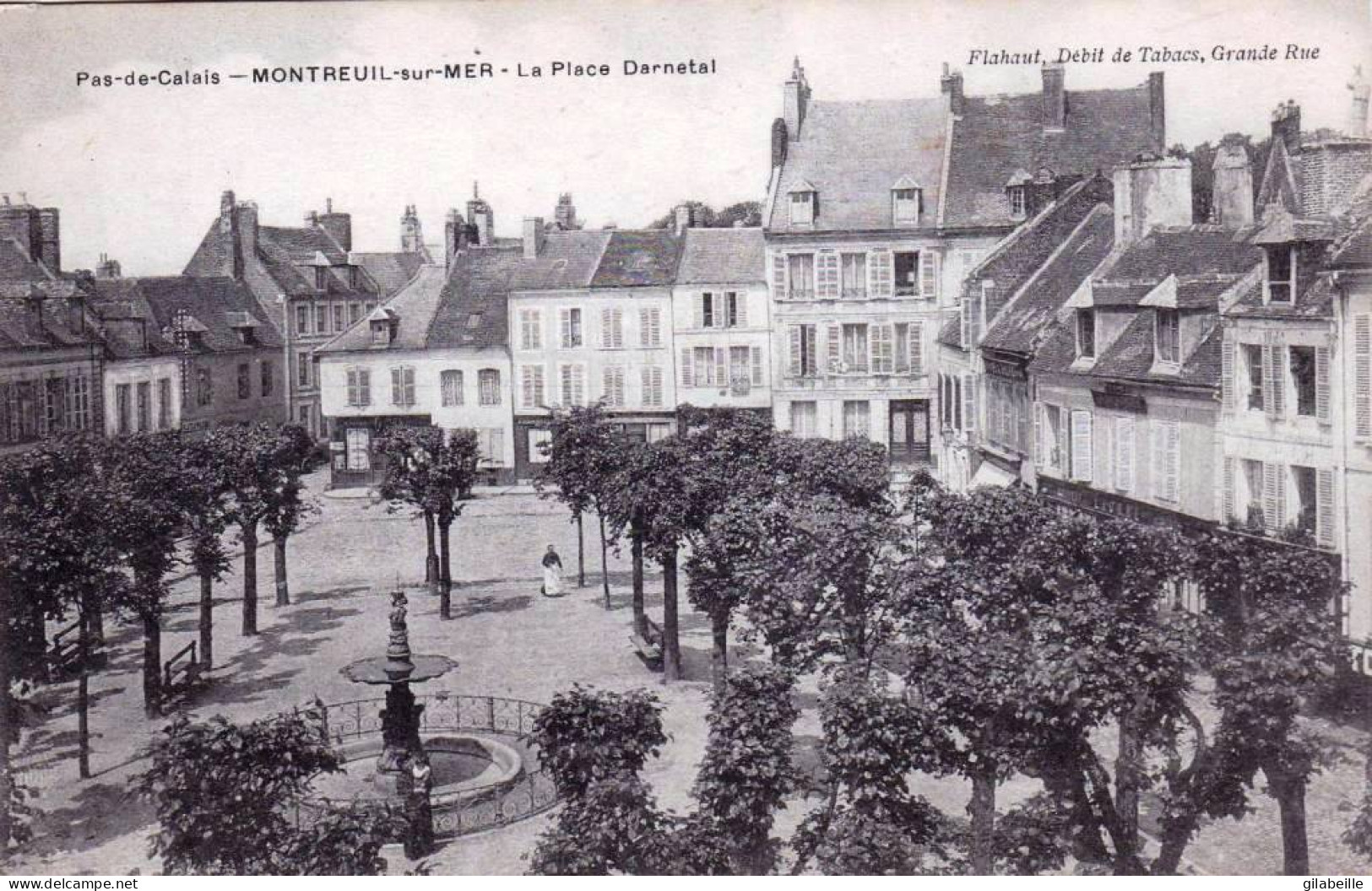 62 - Pas De Calais - MONTREUIL  Sur MER -  La Place Darnetal - Montreuil