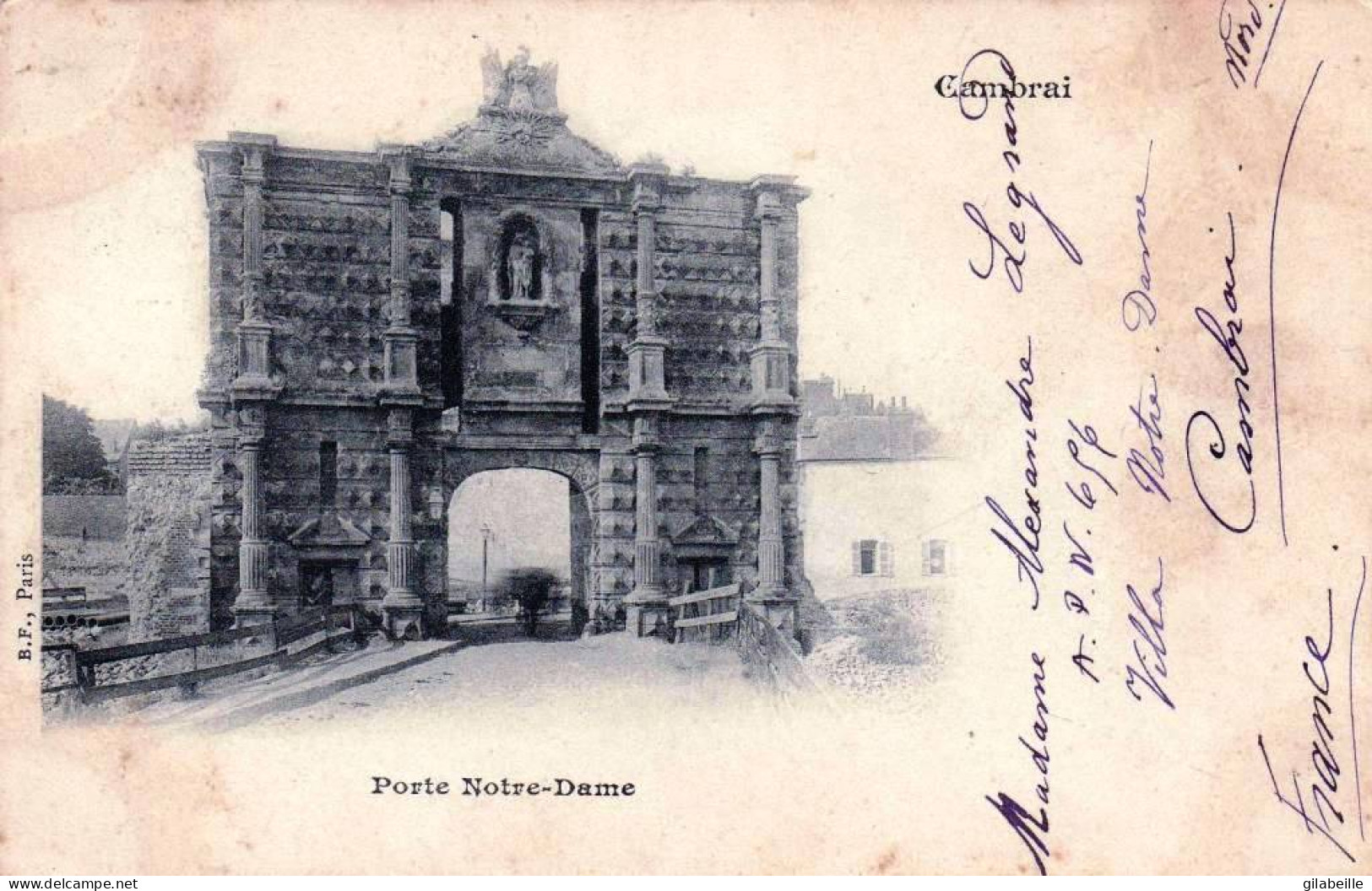 59 - Nord - CAMBRAI - Porte Notre Dame - Cambrai