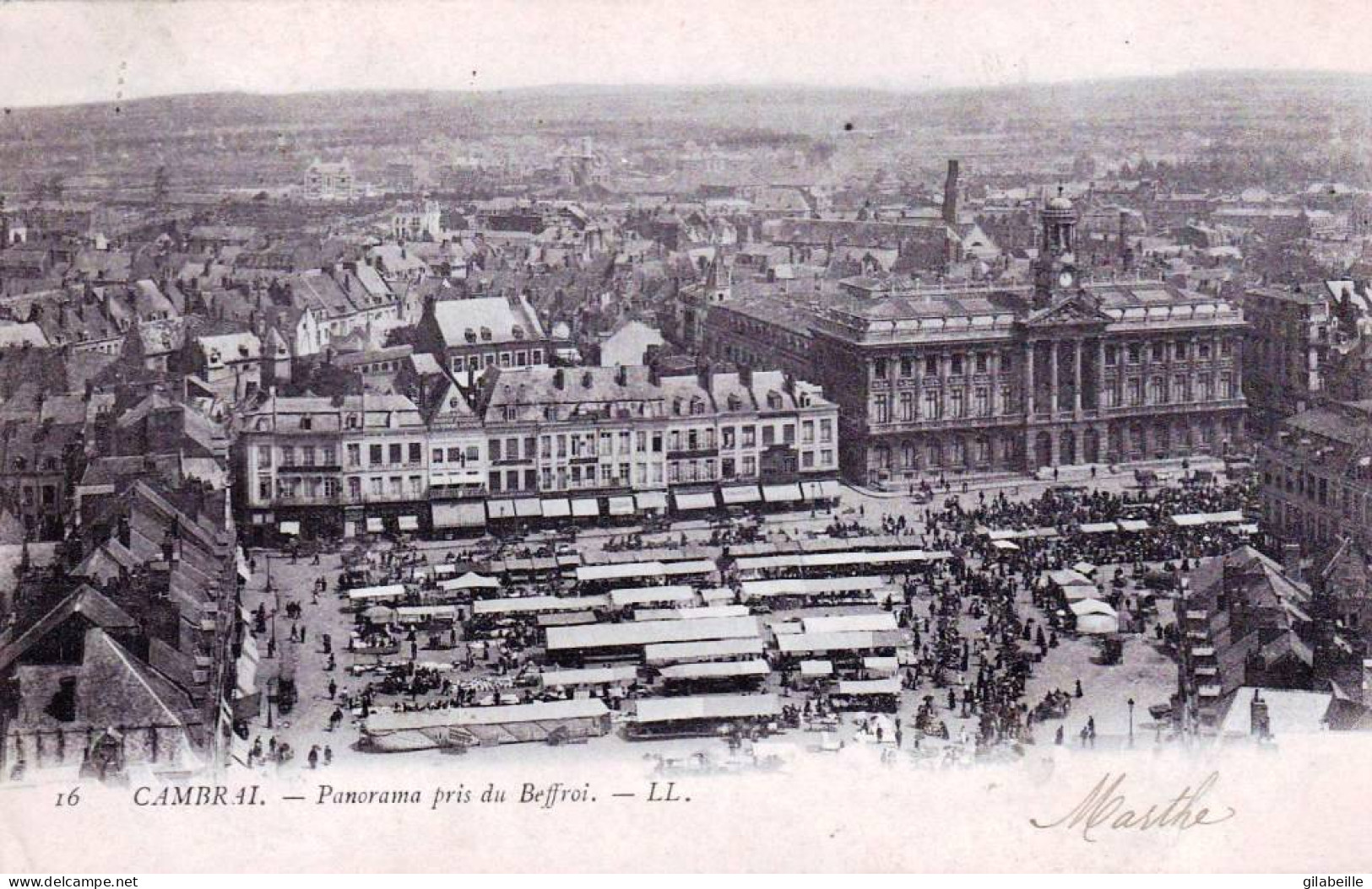 59 - Nord - CAMBRAI -  Panorama Pris Du Beffroi - Cambrai