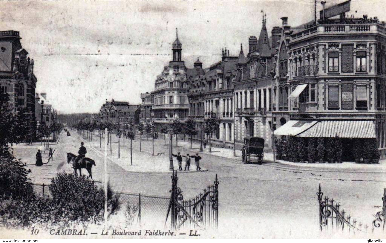 59 - Nord - CAMBRAI -  Le Boulevard Faidherbe - Cambrai