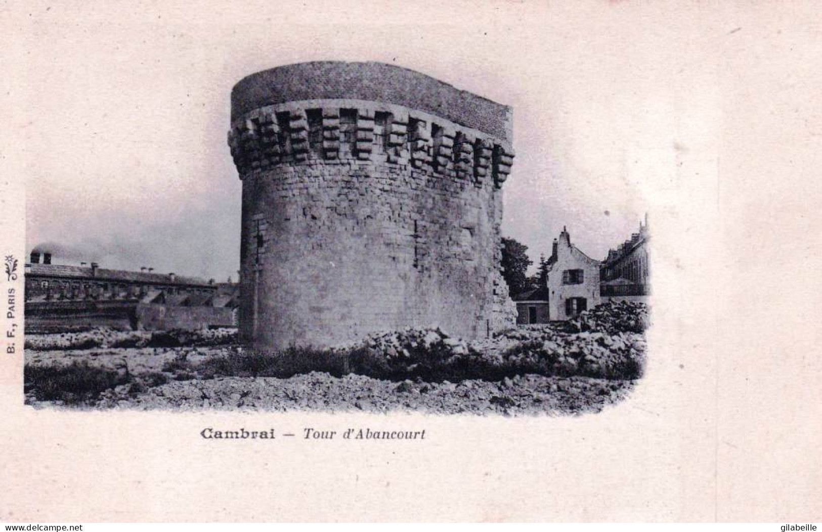 59 - Nord -   CAMBRAI  -  Tour D'Abancourt - Cambrai