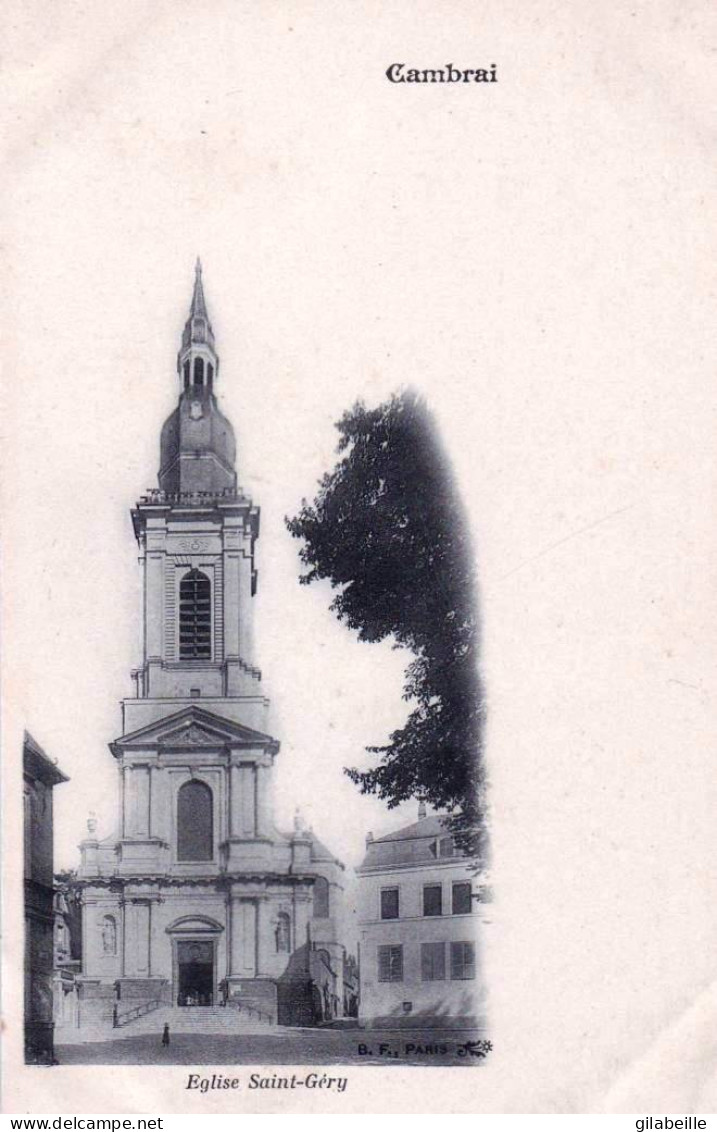 59 - Nord -   CAMBRAI  -  église Saint Géry - Cambrai