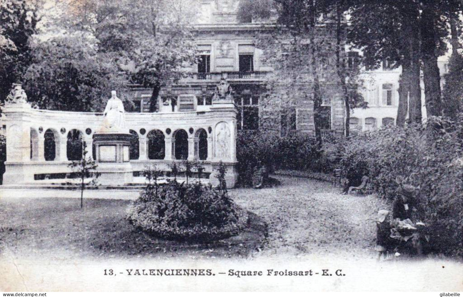 59 - Nord -  VALENCIENNES -  Square Froissart - Valenciennes