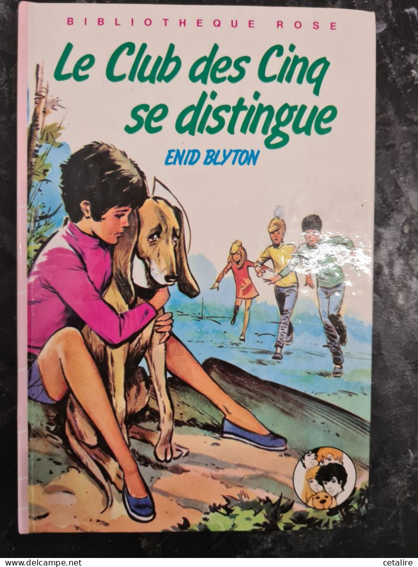 Le Club Des Cinq Se Distingue Enid Blyton  +++TRES BON ETAT+++ - Bibliotheque Rose