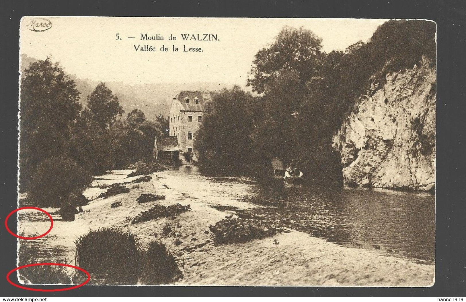 Dinant Moulin De Walzin Vallée De La Lesse Htje - Dinant
