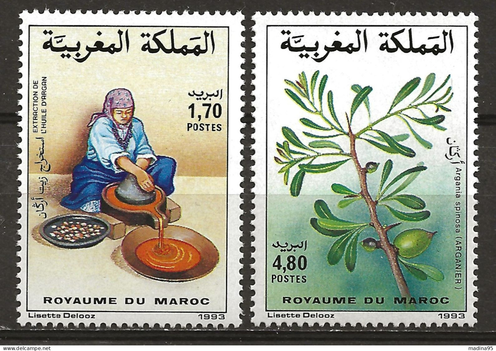 MAROC: **, N° YT 1143 Et 1144, TB - Morocco (1956-...)