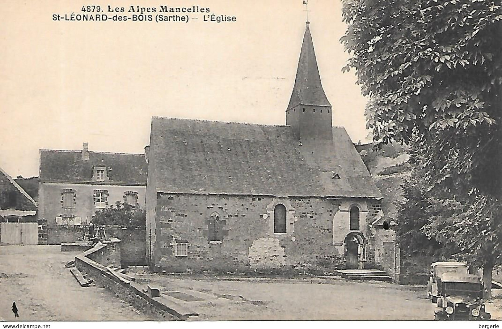 C/266           72     Saint-léonard Des Bois     -   Place De L'église - Saint Leonard Des Bois