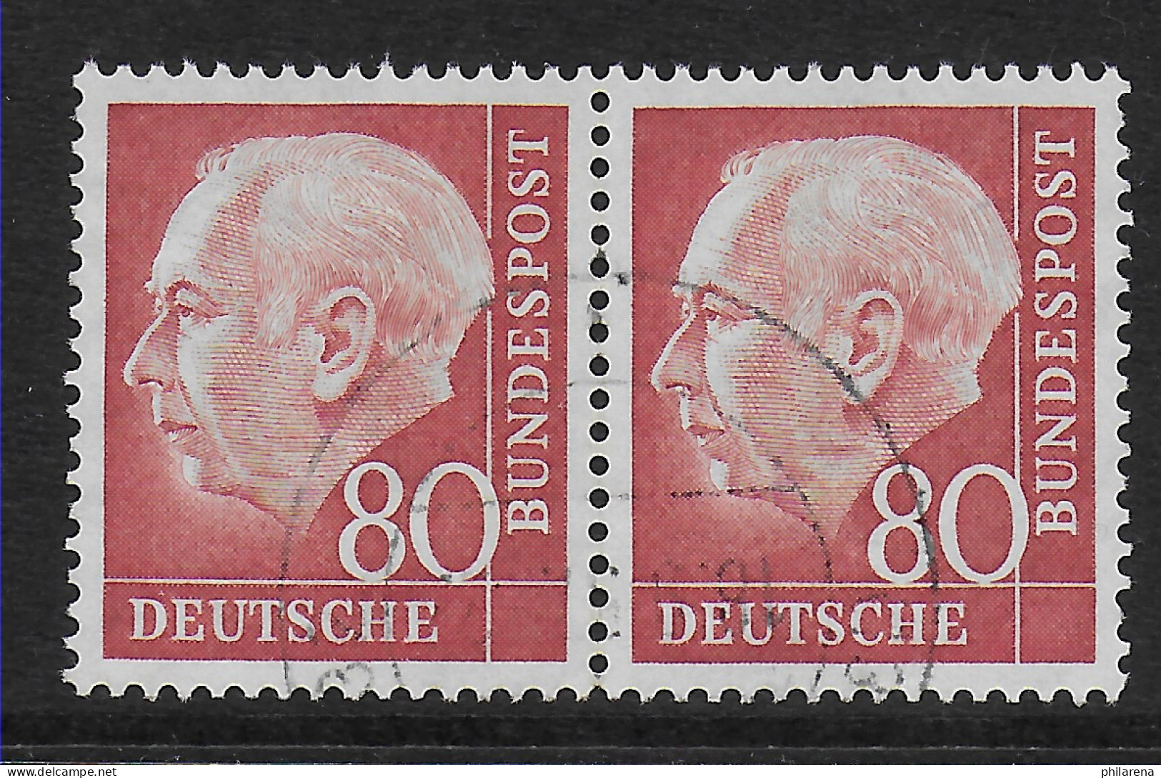 Bund: MiNr. 192, Gestempelt, Waagrechtes Paar - Used Stamps