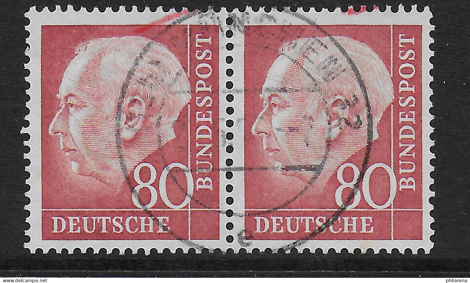 Bund: MiNr. 192, Gestempelt, München, Waagrechtes Paar - Used Stamps