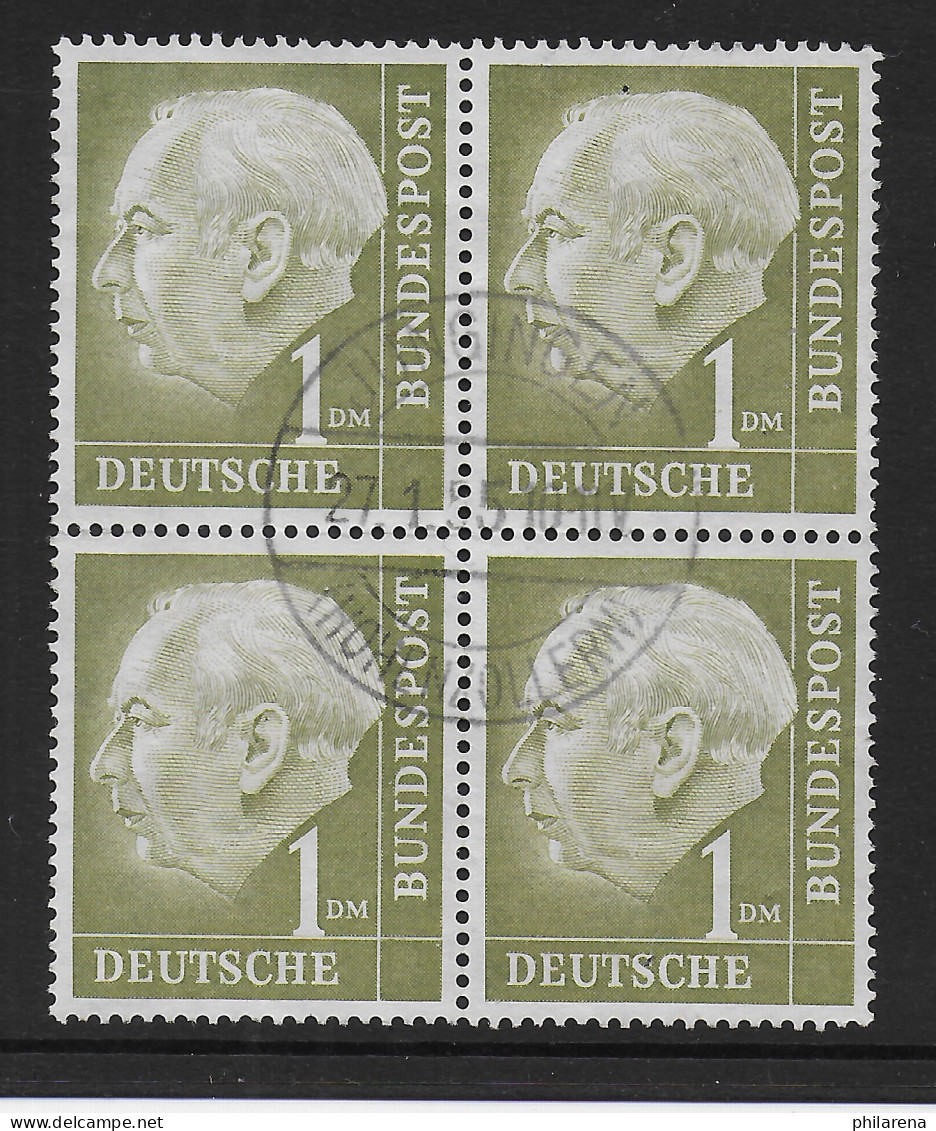 Bund: MiNr. 194, Gestempelt, Zentrisch - Used Stamps