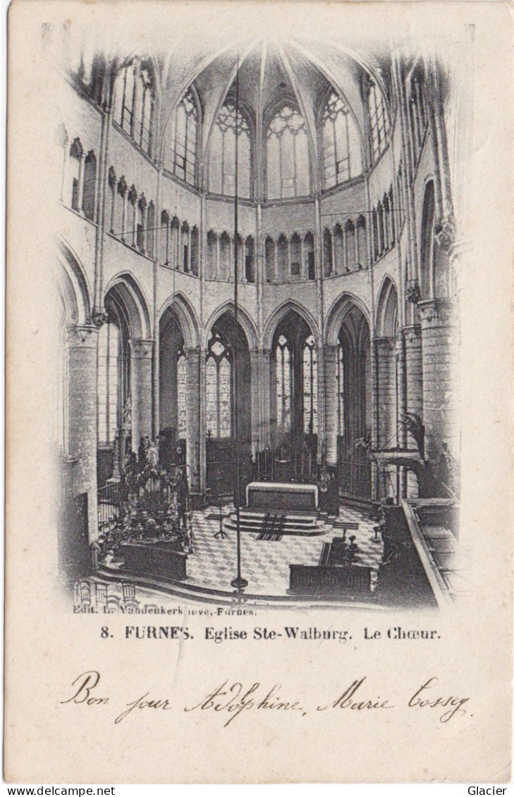 8.- Furnes - Eglise Ste Walburge - Le Choeur - Veurne