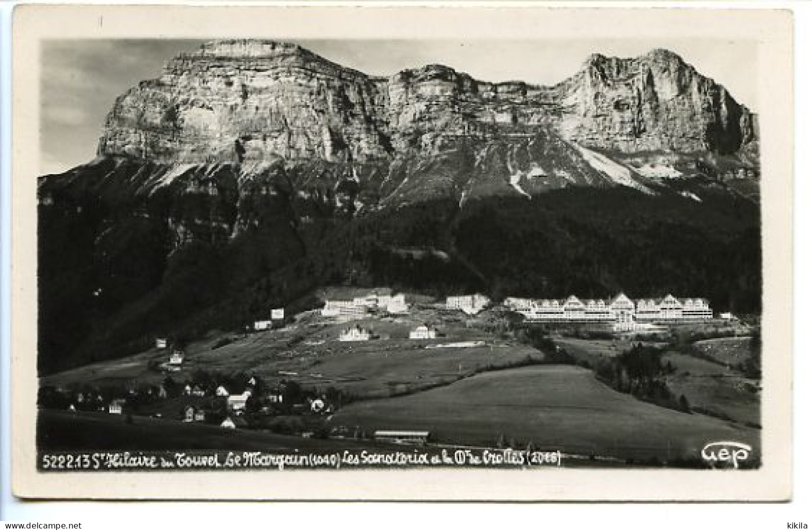 CPSM GEP  9 X 14 Isère SAINT HILAIRE DU TOUVET  Le Margain Les Sanatorium Et La Dt De Crolles - Saint-Hilaire-du-Touvet