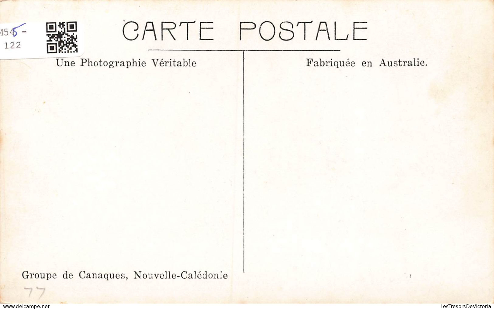FRANCE - Groupe De Canaques - Nouvelle Calédonie - Rose Series No 2 - Animé - Carte Postale Ancienne - Nouvelle Calédonie