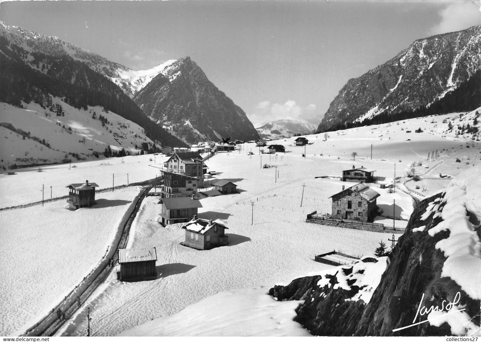 73-PRALOGNAN-LA-VANOISE- LES DARBELLAYS ET LA POINTE DE VILLENEUVE - Pralognan-la-Vanoise