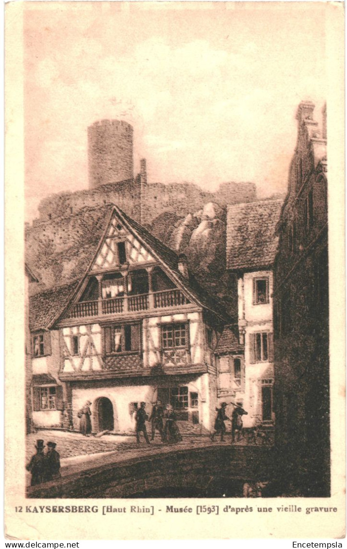 CPA Carte Postale France  Kaysersberg Musée D'après Une Vieille Gravure  VM79953 - Kaysersberg