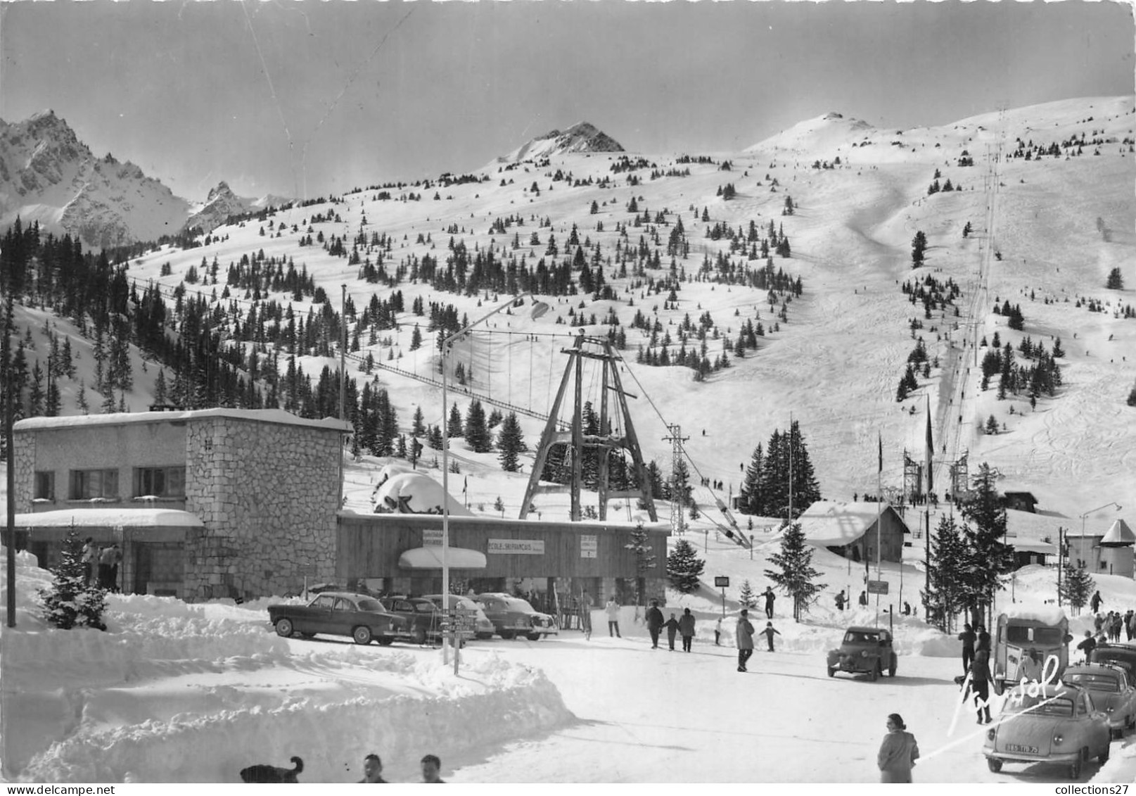 73-COURCHEVEL- L'OFFICE MUNICIPALE DU TOURISME LES PISTES DE LA LOZE - Courchevel