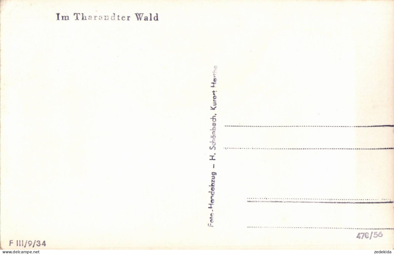 H1609 - Tharandt Triebischbach - H. Schönbach Hartha - Tharandt