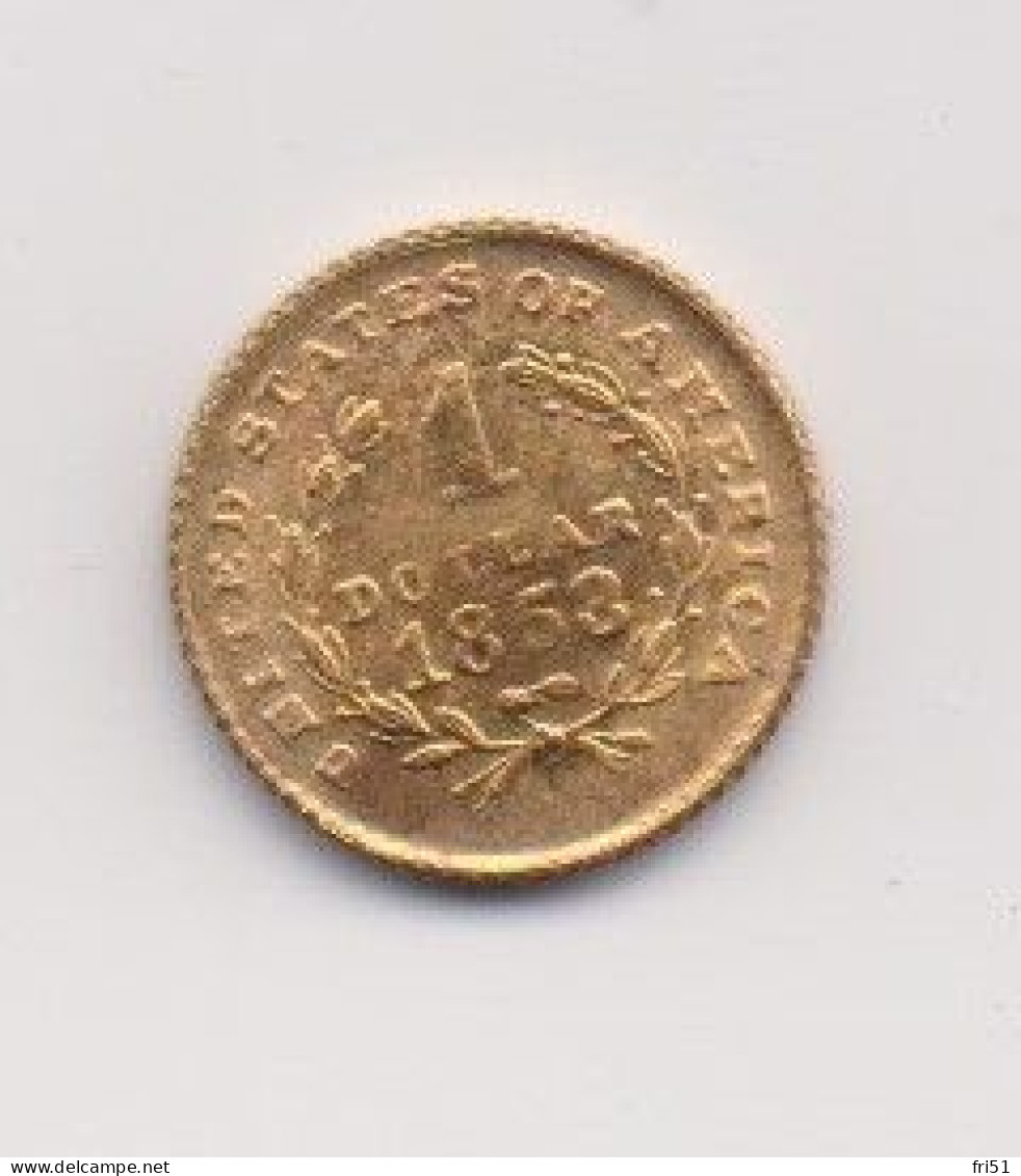 1 Dollar 1853 - Other - America