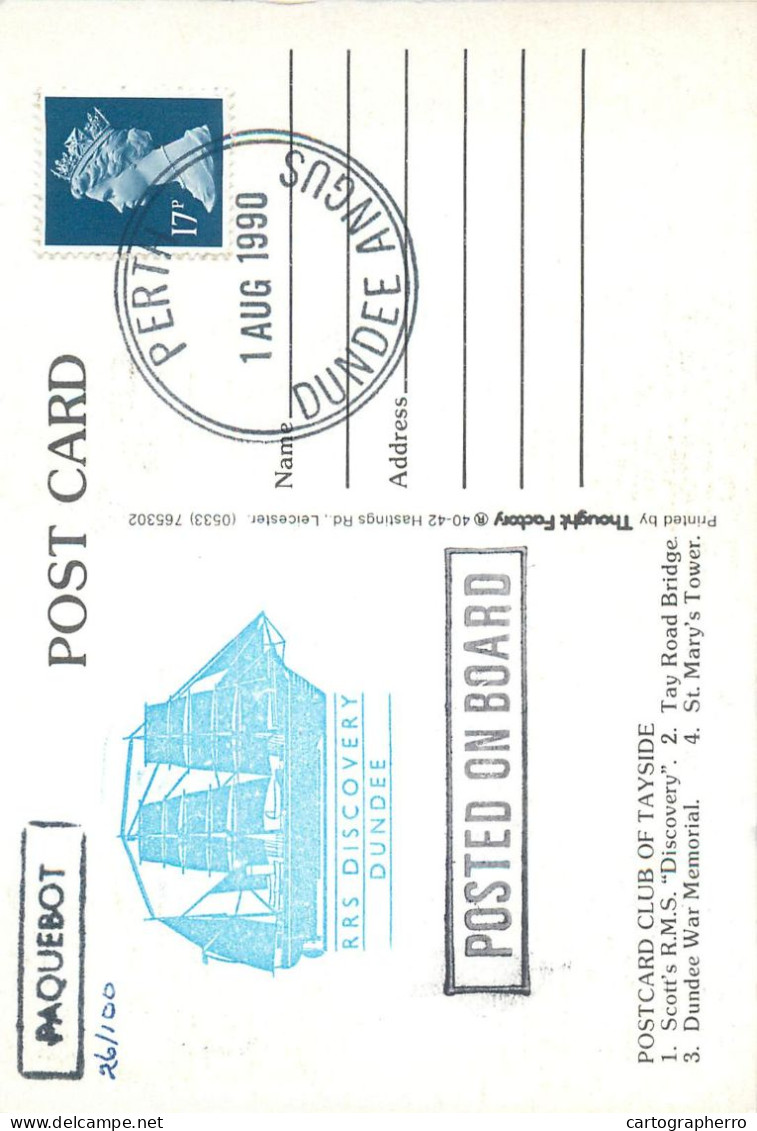 Postcard Club Of Tayside Multi View - Werbepostkarten