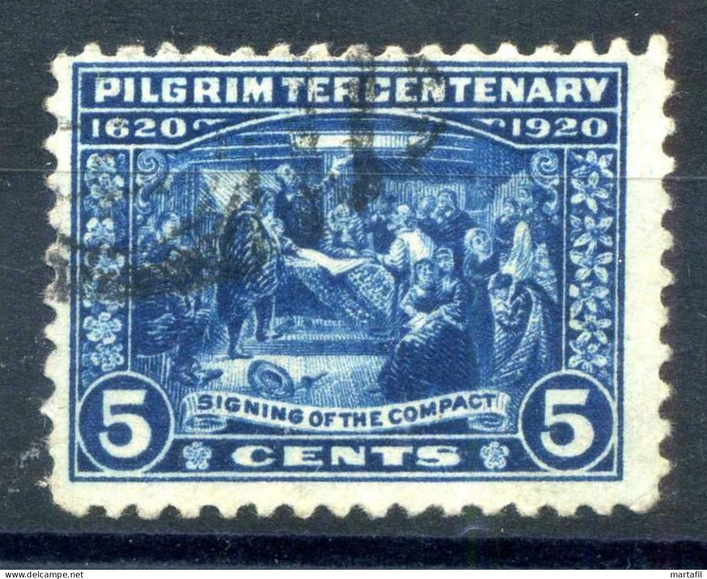 1920 STATI UNITI USA United States N.369 USATO - Usati