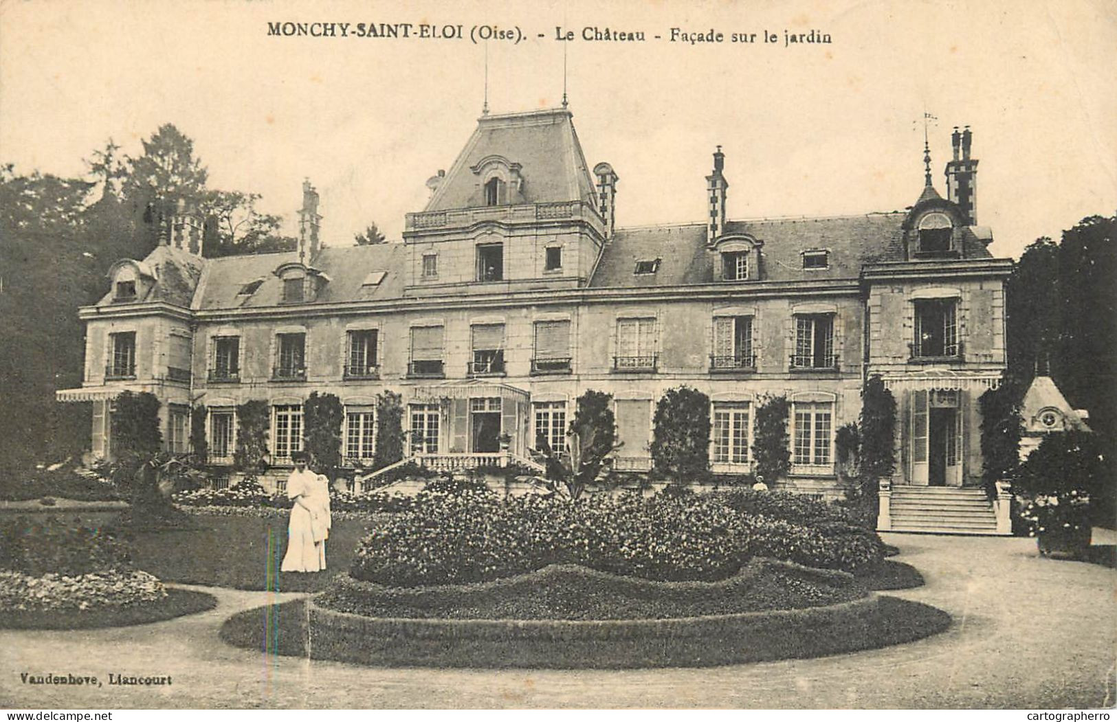 France Cpa Monchy Saint Eloi Le Chateau - Sonstige & Ohne Zuordnung