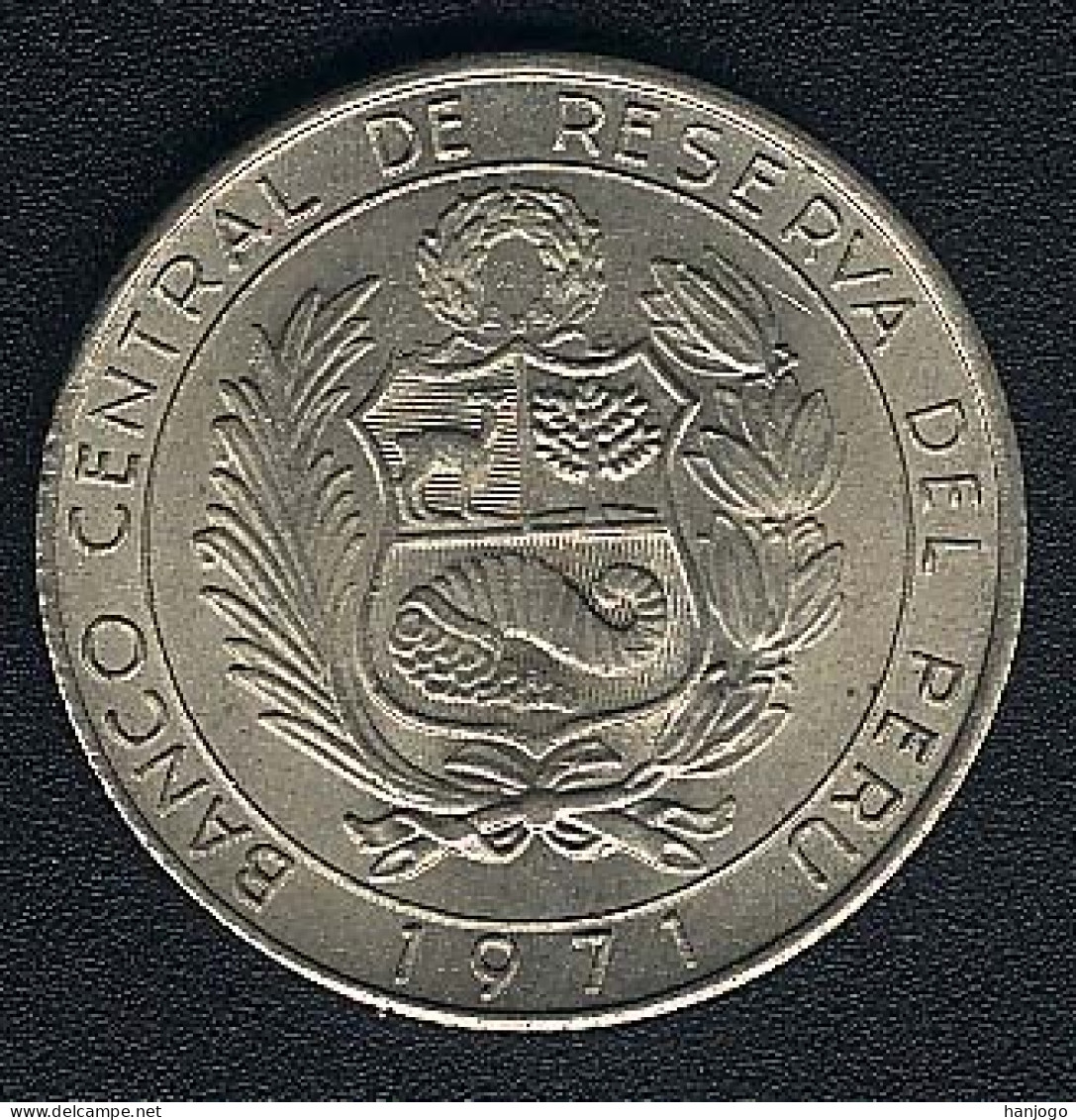 Peru, 5 Soles 1971, Tupac Amaru, UNC - Peru