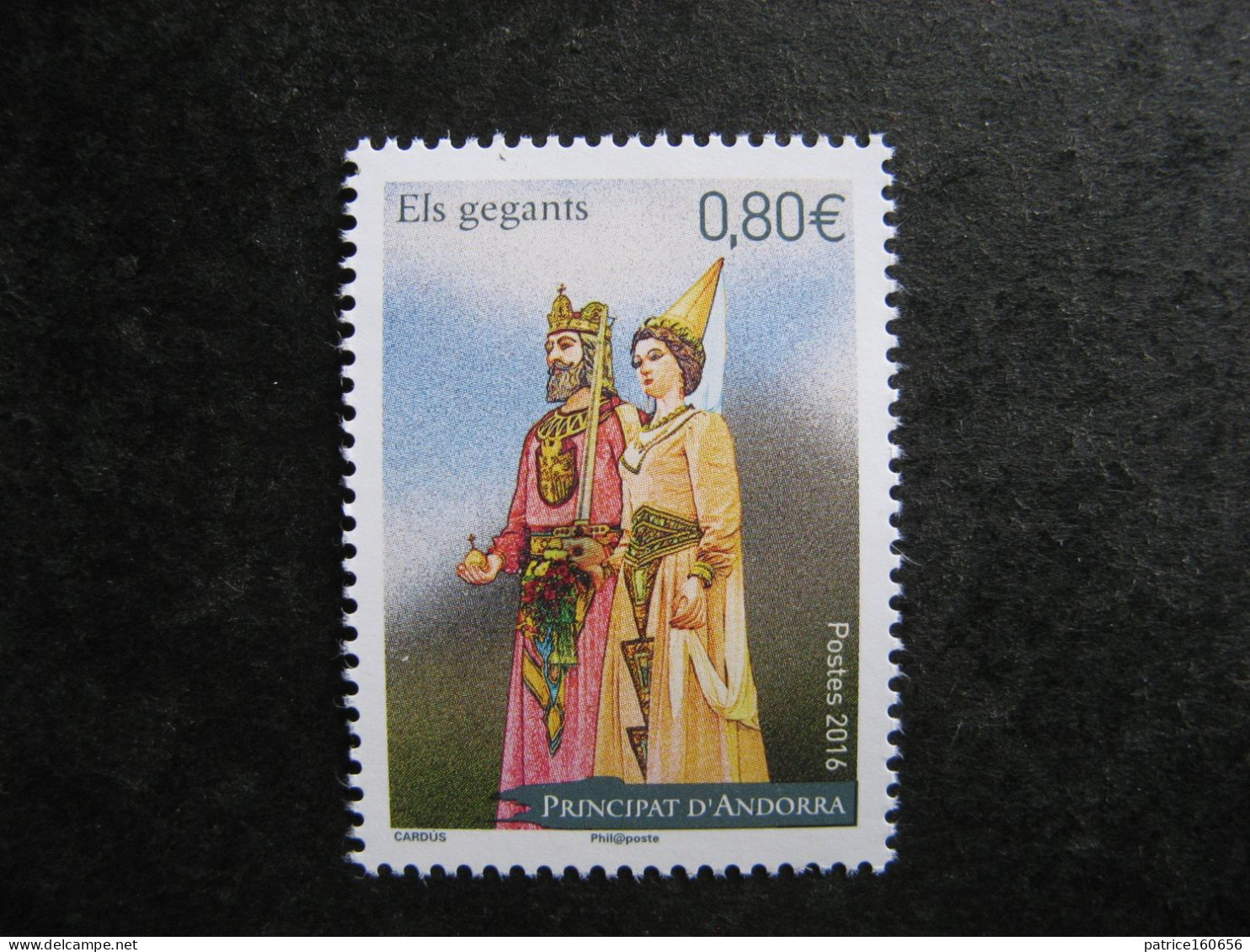 TB Timbre D'Andorre N°785, Neuf XX. - Nuevos