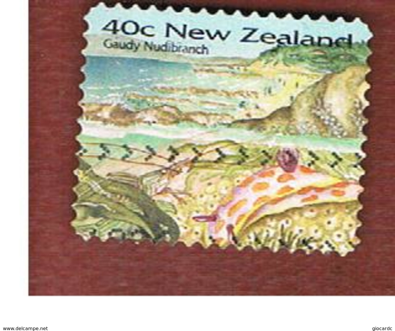 NUOVA ZELANDA (NEW ZEALAND) - SG 1971  -  1996   MARINE LIFE: GAUDI NUDIBRANCH  -  USED° - Usati