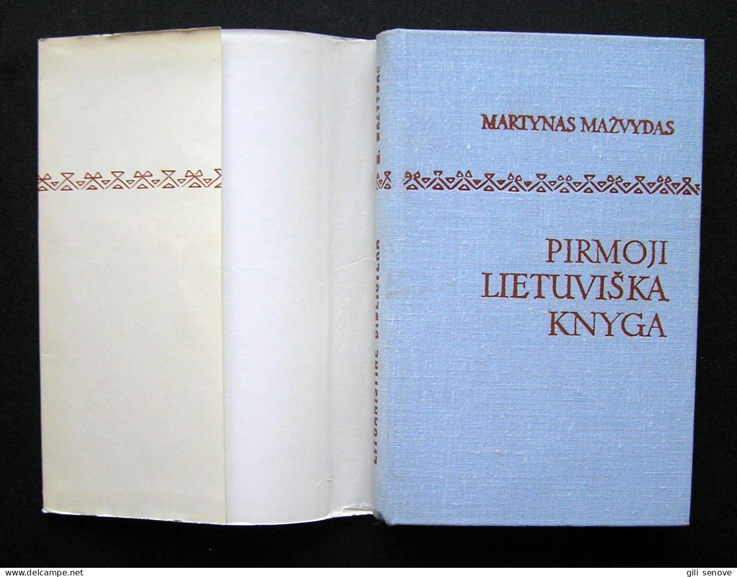 Lithuanian Book / Pirmoji Lietuviška Knyga By Mažvydas 1974 - Cultura