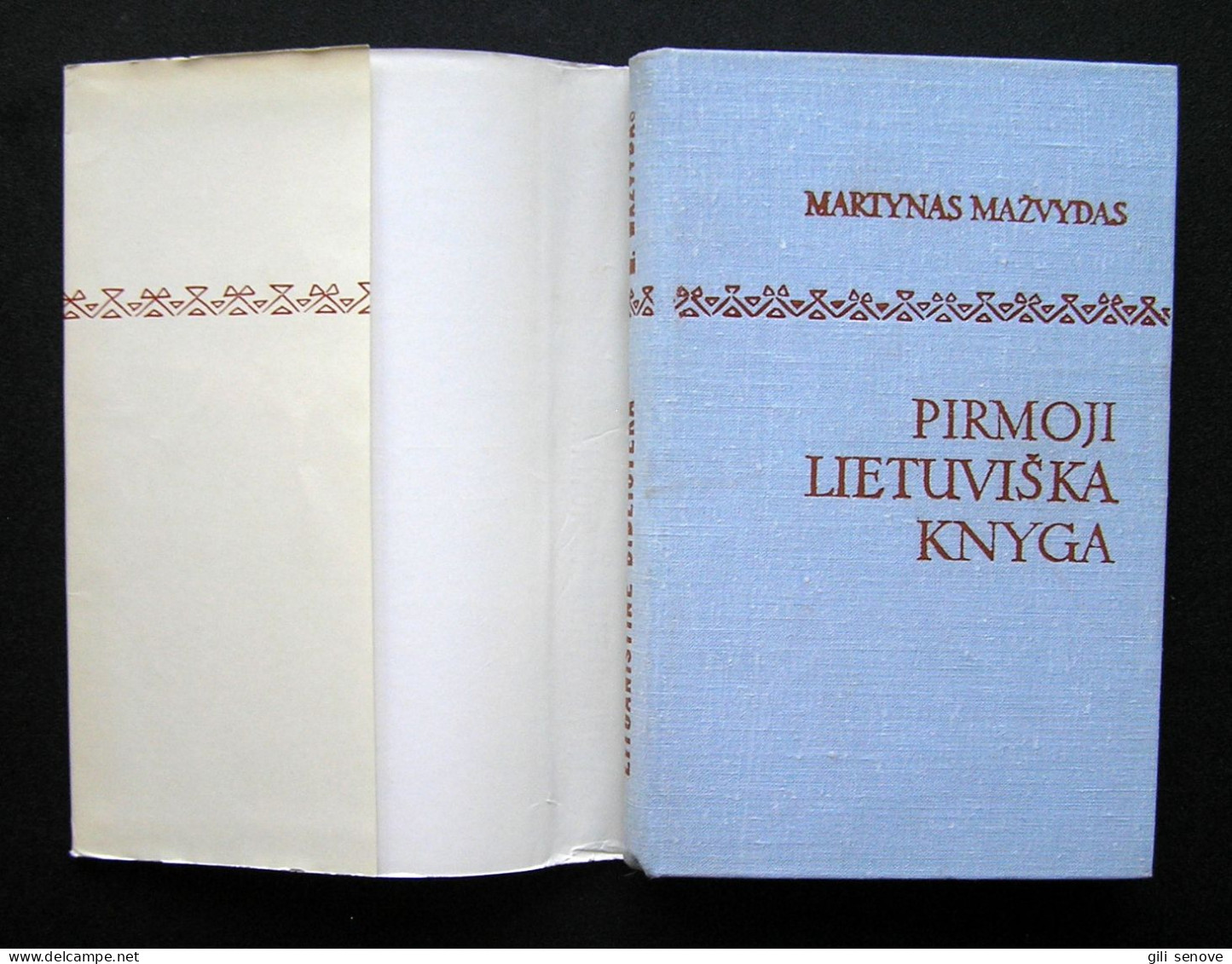 Lithuanian Book / Pirmoji Lietuviška Knyga By Mažvydas 1974 - Culture