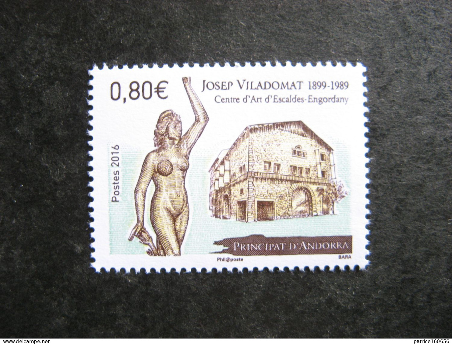 TB Timbre D'Andorre N°784, Neuf XX. - Ungebraucht