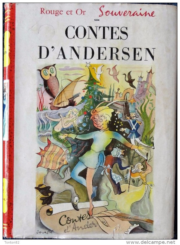 Contes D' Andersen - Bibliothèque Rouge Et Or  N° 471 - ( 1960 ) . - Bibliotheque Rouge Et Or