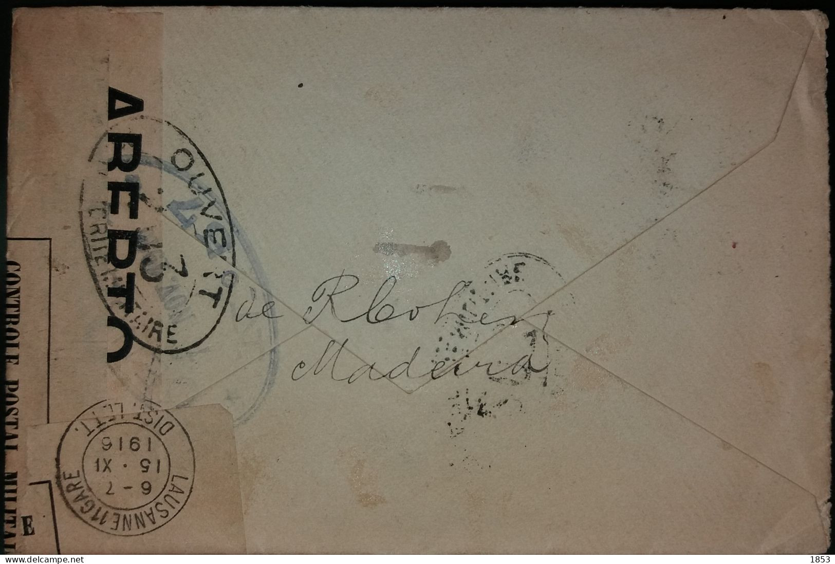 TIPO CERES - CENSURAS - WWI - Briefe U. Dokumente