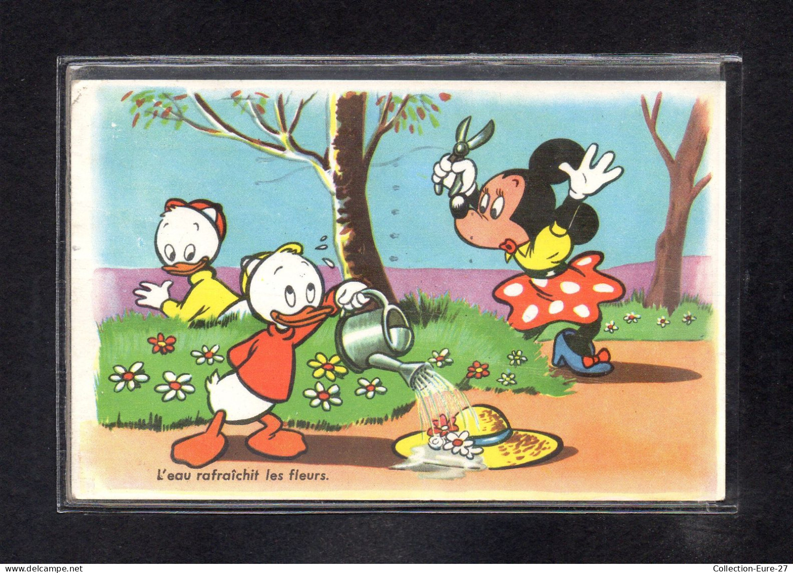 (23/04/24) THEME DISNEY-CPA WALT DISNEY PRODUCTIONS - L'EAU RAFRAICHIT LES FLEURS - Other & Unclassified