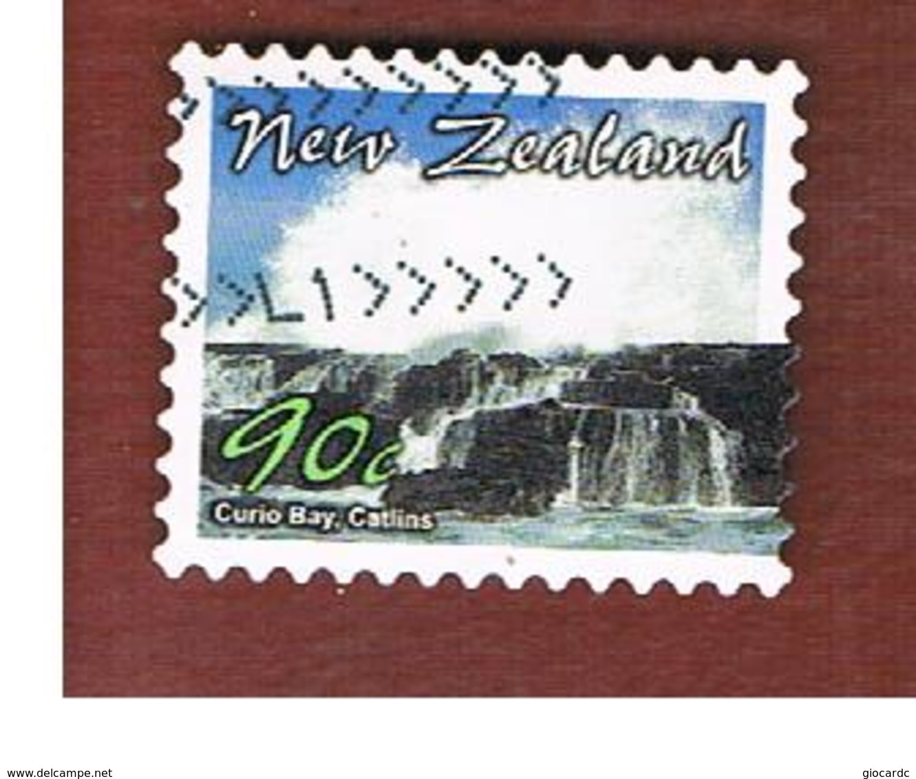 NUOVA ZELANDA (NEW ZEALAND) - SG 2517  -  2002  COASTLINES: CURIO BAY -  USED° - Gebruikt