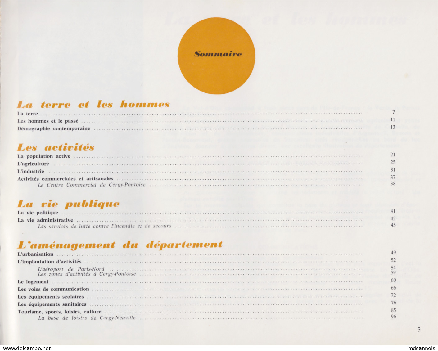 Bulletin Préfecture Du Val D'Oise N°17 1971 Voir Scan Du Sommaire Pontoise Cergy Argenteuil Montmorency  Port 500g - Ile-de-France