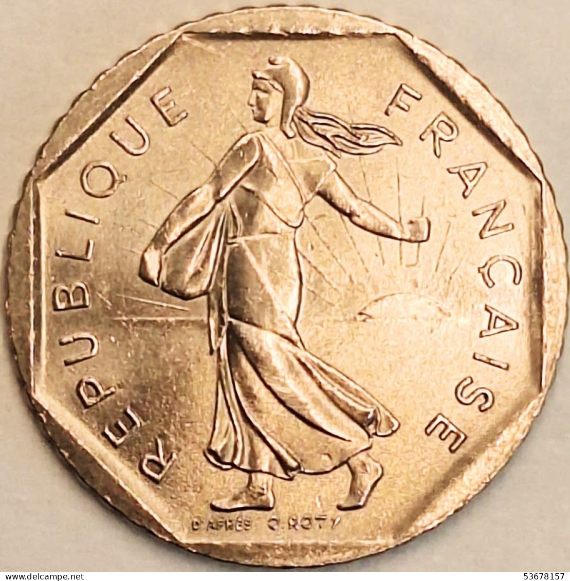 France - 2 Francs 1979, KM# 942.1 (#4323) - 2 Francs