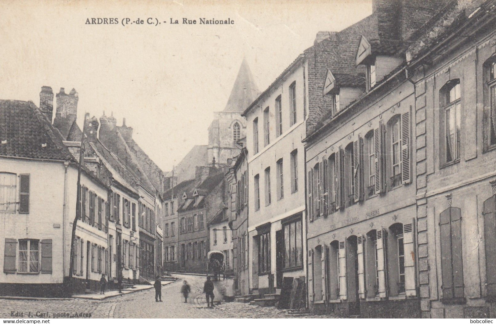 ARDRES (Pas-de-Calais): La Rue Nationale - Ardres