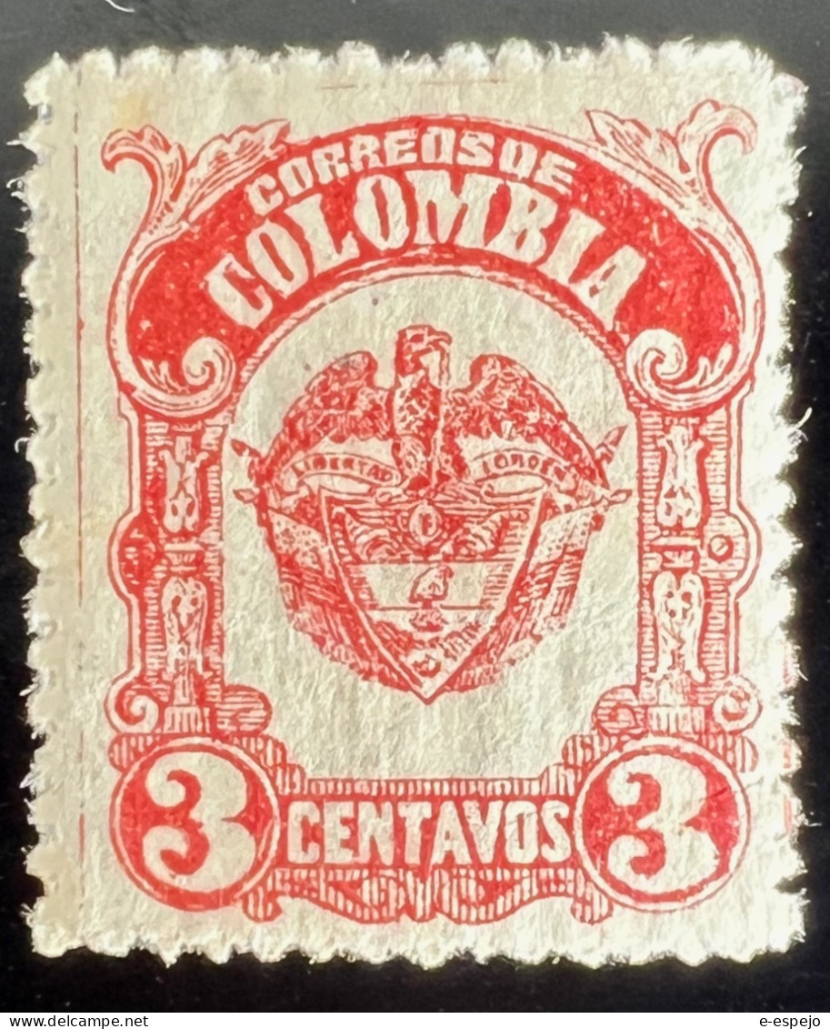 Kolumbien 1919: Bogotá Definitives: Coat Of Arms Mi:CO 263D - Colombia