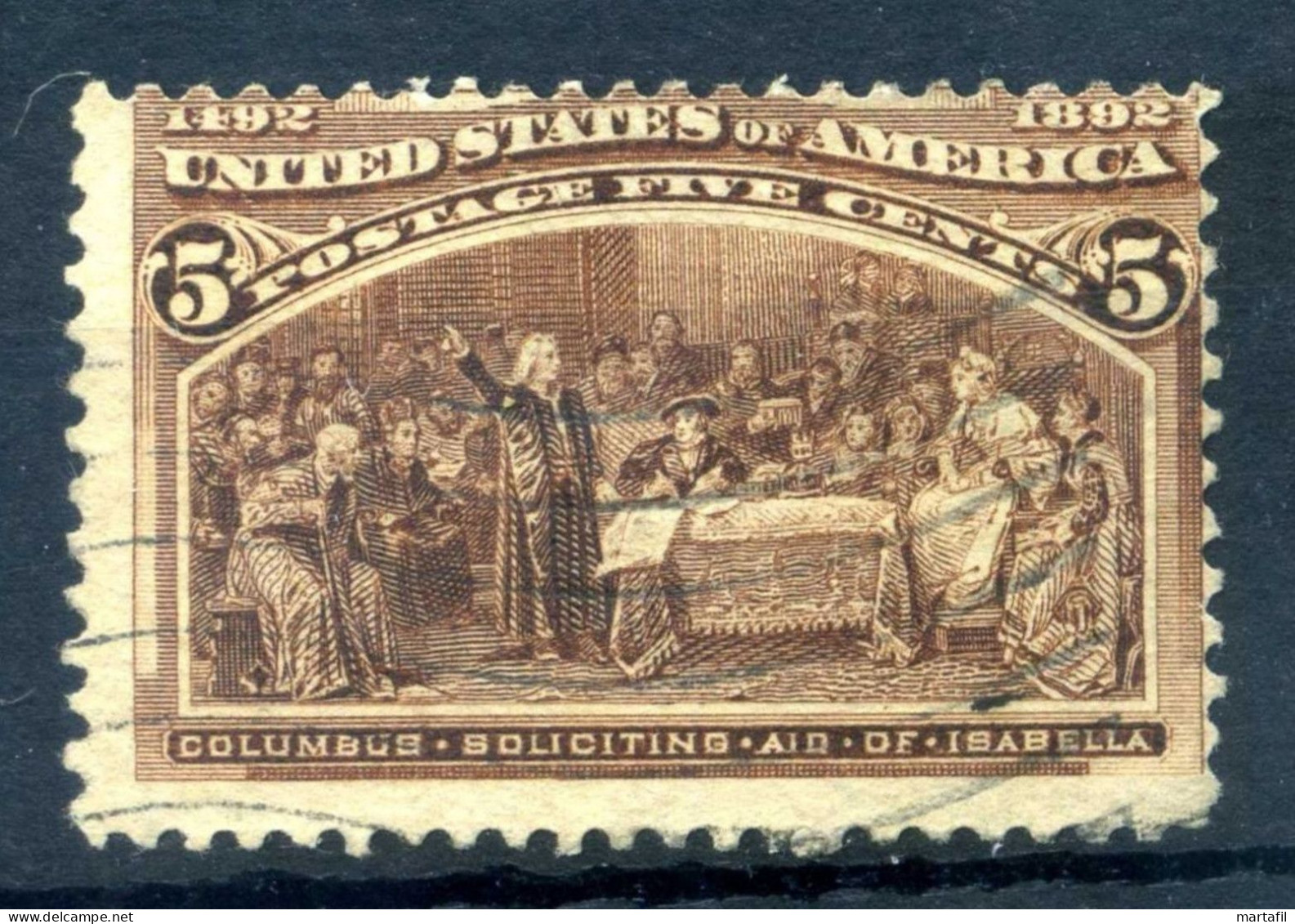 1893 STATI UNITI USA United States N.104 USATO - Usados