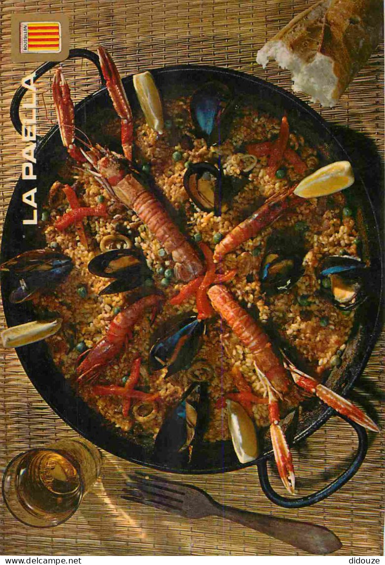 Recettes De Cuisine - Paella - Gastronomie - CPM - Carte Neuve - Voir Scans Recto-Verso - Recipes (cooking)