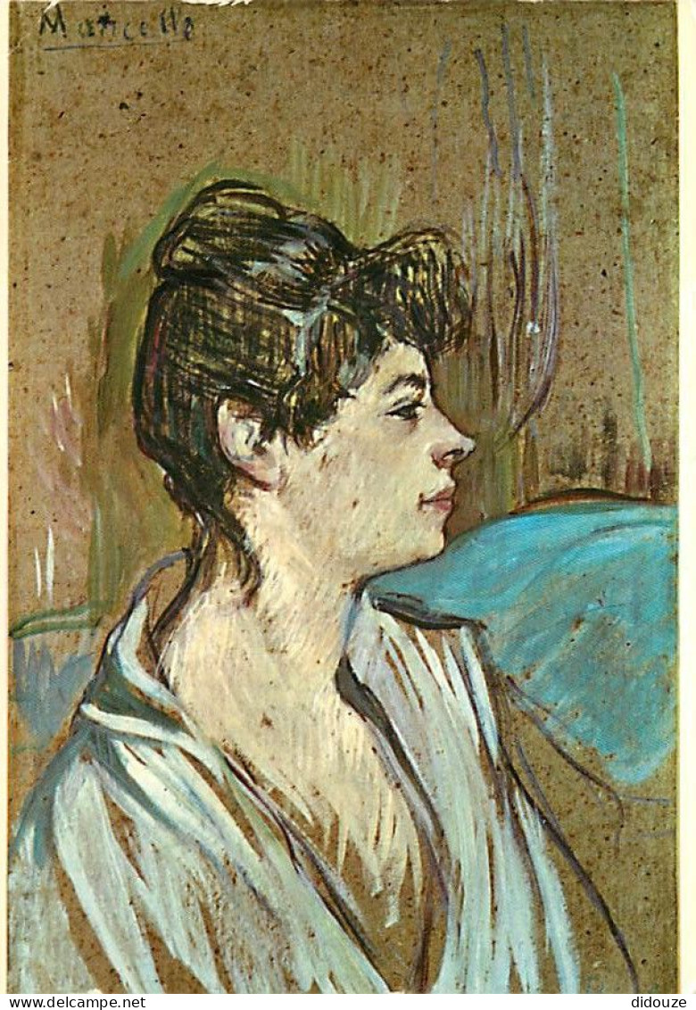 Art - Peinture - Henri De Toulouse Lautrec - Marcelle (1894) - CPM - Voir Scans Recto-Verso - Pittura & Quadri