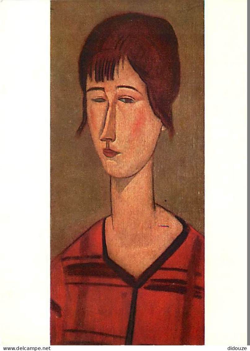 Art - Peinture - Amedeo Modigliani - Marcelle - CPM - Voir Scans Recto-Verso - Pittura & Quadri